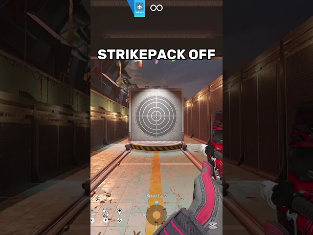 Strikepack ANTI-RECOIL on Twitch F2 #r6siege #strikepack #iacqb