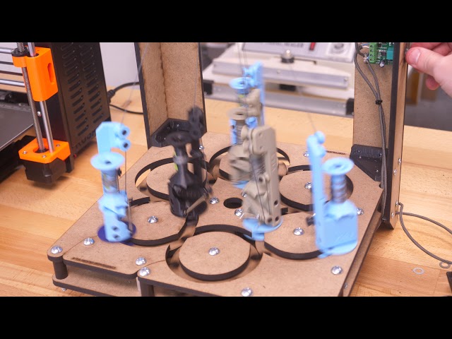 DIY maypole braiding machine