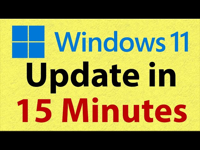 Windows 11 Update without loosing any data ✅ Windows 10 to Windows 11 Stable in 15 minutes 🔥