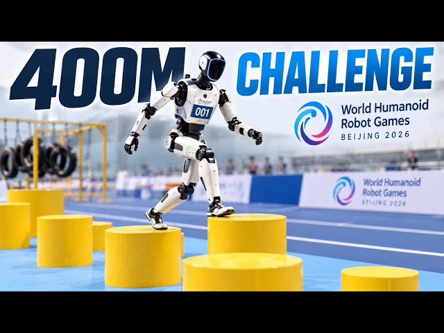 Humanoid Robots Tackle 16 Obstacles at the 2026 Robot Games