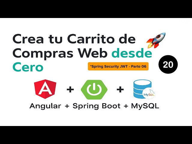 Shopping cart in Angular and Spring Boot + MySQL - Part 20