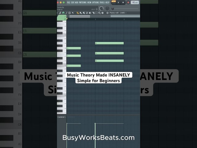 Music Theory Made INSANELY Simple for Beginners