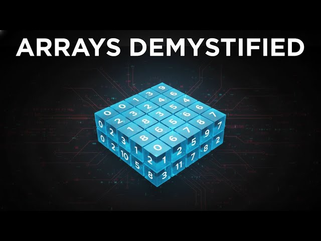 Arrays in Data Structures Explained | Learn Arrays in 12 Minutes for Beginners 🔥💻