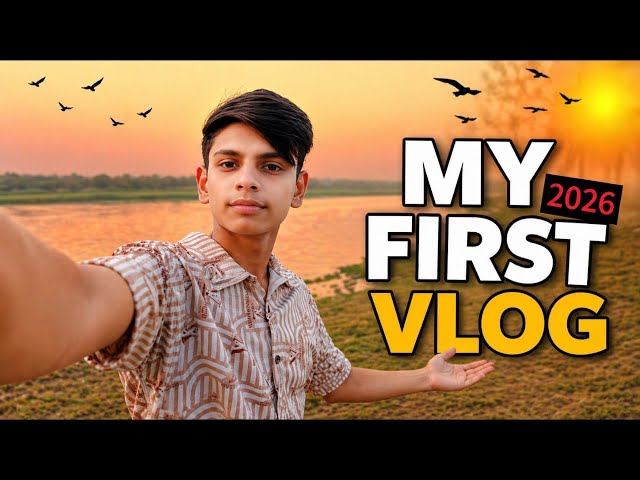 MY FIRST VLOG ||  2026 🥺 | New Journey 😇