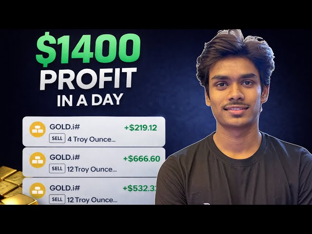 My biggest profit in single day $1,400 profit book || Fund Master