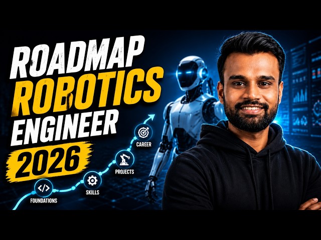 How to Become a Robotics Engineer in 2026 (The Complete Roadmap)