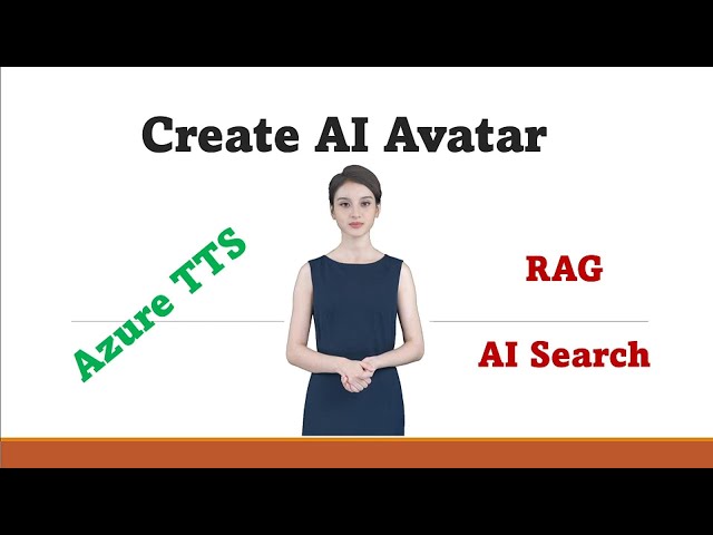 Azure AI Avatars in Action! Build a Smart AI Tutor with Speech Service, GPT & RAG