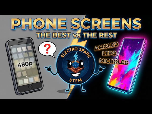 Every Phone Screen Tech Explained! (LCD to MicroLED)