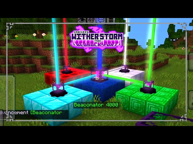 Crackers Wither Storm Mod Bedrock Port: Withered Beacon Tutorial | Minecraft Add-on