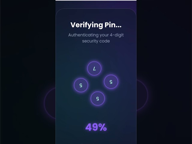 🔐 OTP Verification UI Design using HTML, CSS & JavaScript! ✨ #html #css #javascript