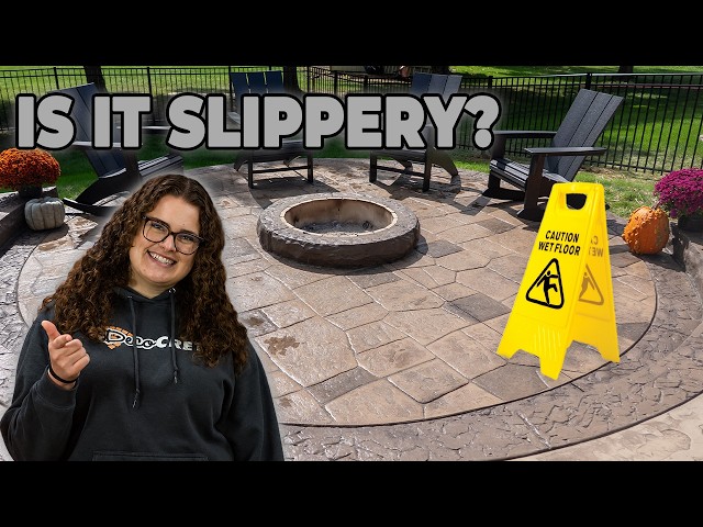 Will My New Concrete Be Slippery?