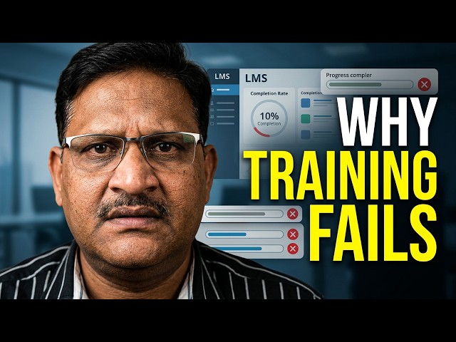 Why HR Training Programs Fail (And Nobody Says Why) #learninganddevelopment #TalentDevelopment