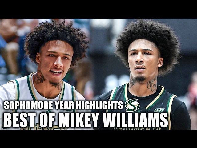 BEST OF MIKEY WILLIAMS 🍿 Sophomore year HIGHLIGHTS at Sacramento State 🔥 | ESPN College Basketball