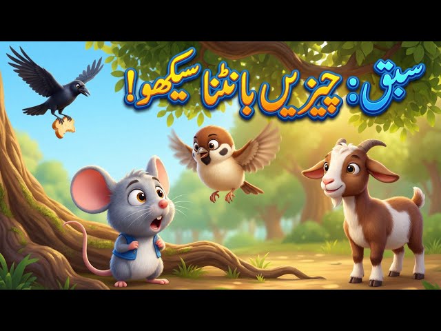 The Sparrow and the Mouse | Moral 3D Cartoon Story for Kids | Sharing Lesson #cartoonforkids 