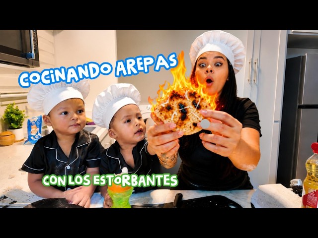 The most disastrous arepas we've ever made 😭 | Cooking with the nuisances 🪖