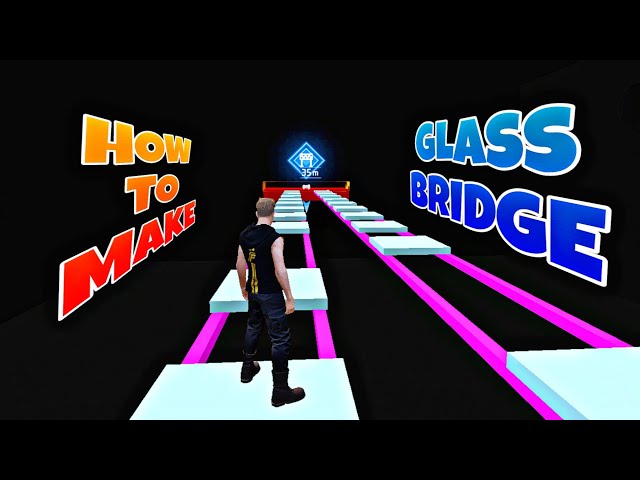 Make Squid Game Glass Bridge in Craftland | Freefire SacSo