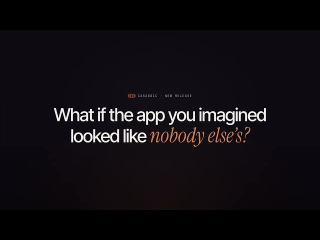 AI app builders all look the same. Not anymore.
