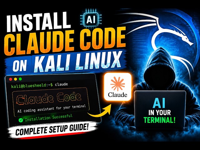 How to Install Claude Code on Kali Linux 🔥 | Complete Setup Guide 2026