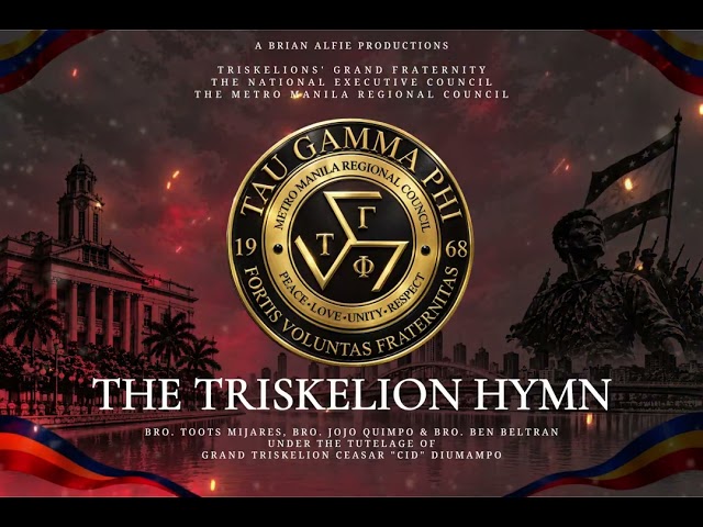 The Triskelion Hymn | Official Hymn of Tau Gamma Phi