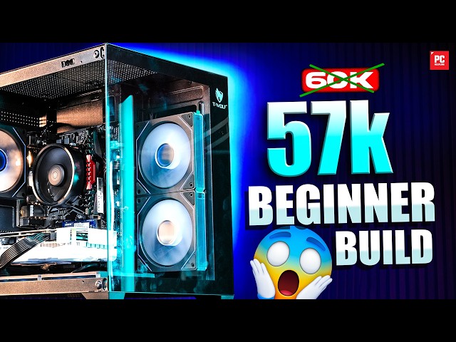 57K Beginner PC Build ft. Ryzen 5 5600 & Unika Radeon RX 580