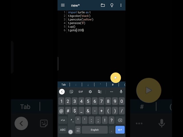 Make Star ⭐ |  Python Turtle Video