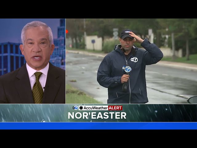 Nor'easter New Jersey Update: Storm floods coastal communities