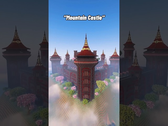 Minecraft: My biggest 5 builds i‘ve build in 2023! | #builds #minecraft #shorts