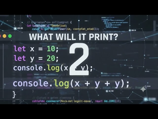 Can You Guess the Output? 🤔💻 | JavaScript Challenge #shorts