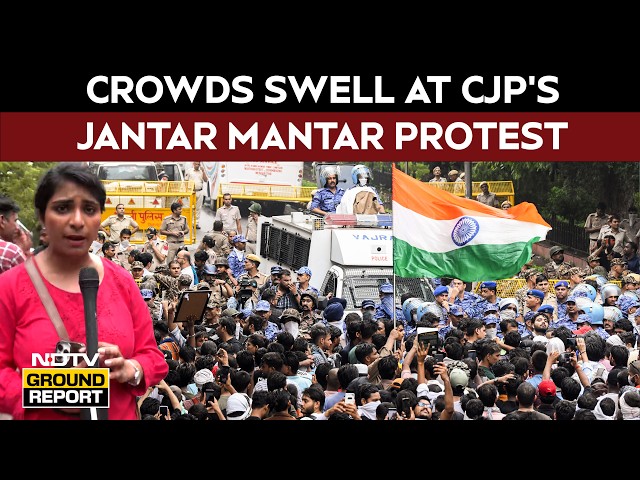 CJP Protest | Cockroach Janta Party Protest Intensifies Near Parliament In Delhi