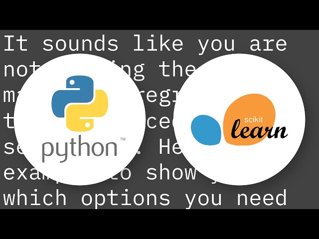 OLS Regression: Scikit vs. Statsmodels?