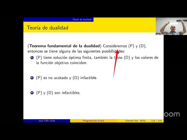 CLASE 11 de Set. (AS de una restricción) 3pm