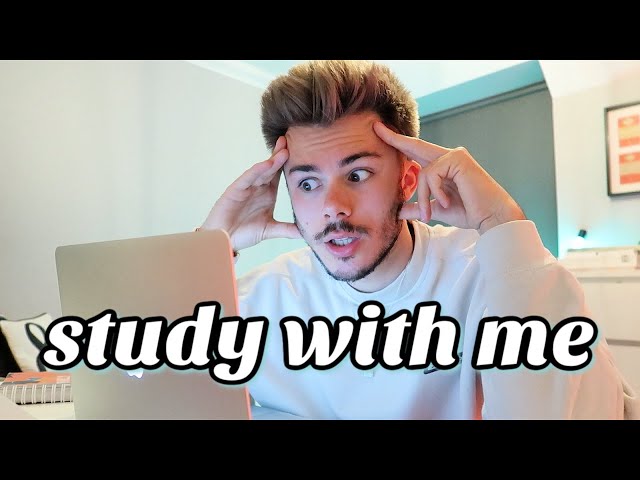 late night study with me (with chill music and research tips)