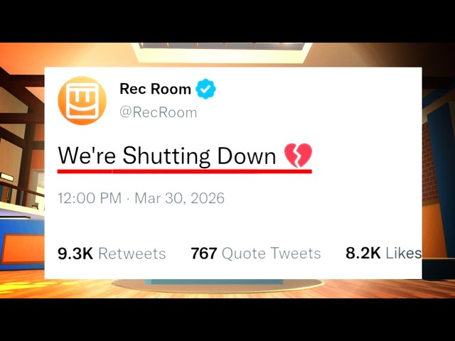 What's Happening After Rec Room Shuts Down?