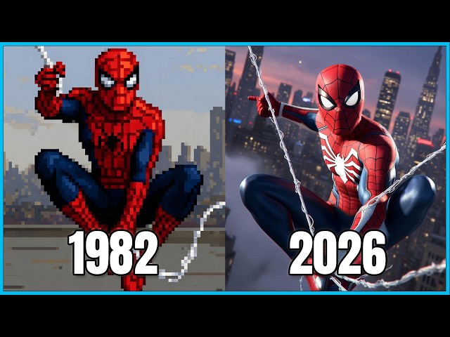 Spider-Man Games Evolution (1982–2026)