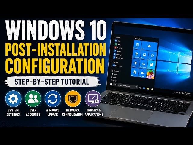 Windows 10 Post-Installation Configuration 