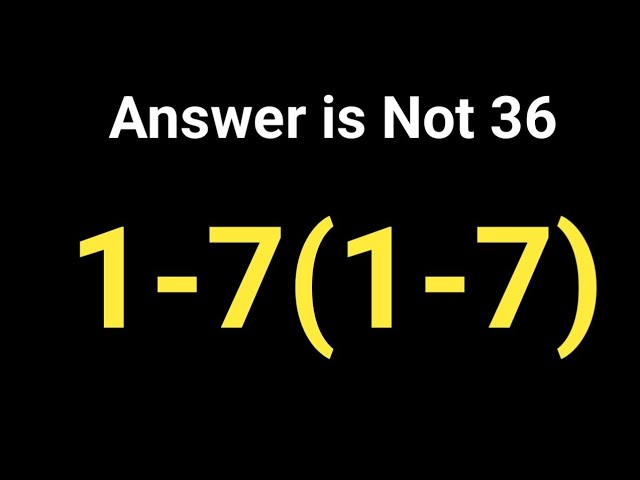 Can You Solve This Simple Math Problem?