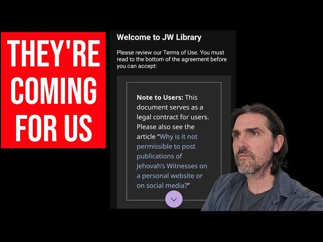 The Contract Watchtower Just Made Every JW Sign