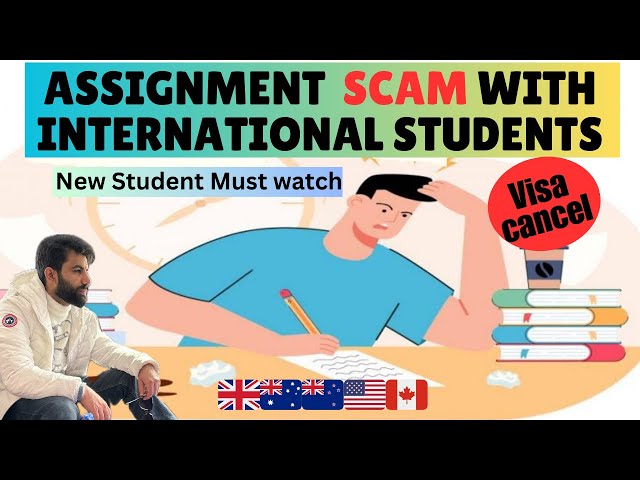 Assignment scam with International Students | How to write Plagiarism free assignment-Uk assignment