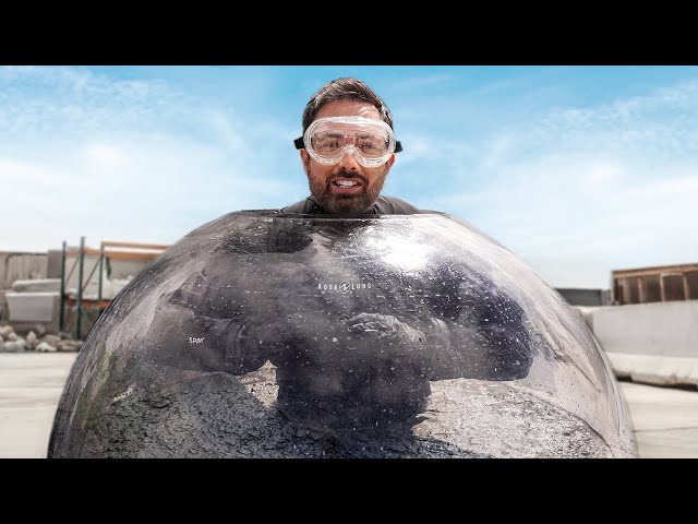 I got buried in concrete to explain how it works