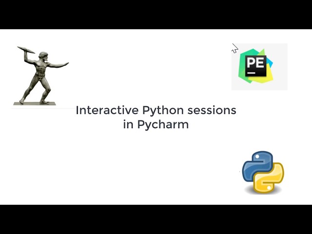 Interactive Python sessions