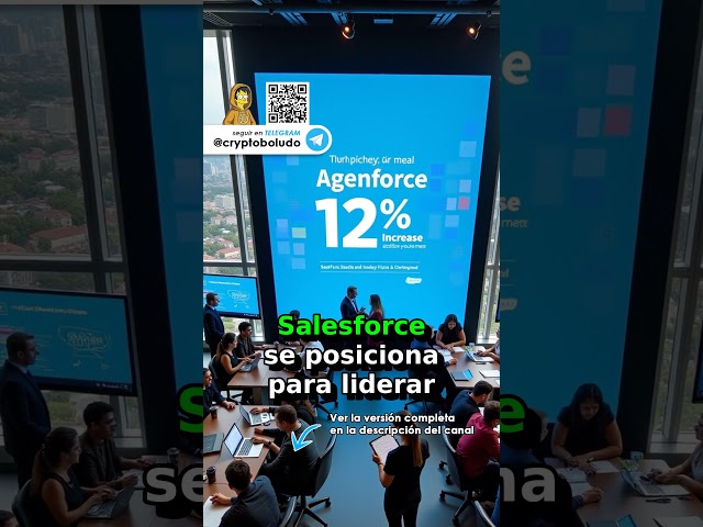 Salesforce impulsa su crecimiento con IA: el éxito de Agentforce y el aumento de acciones