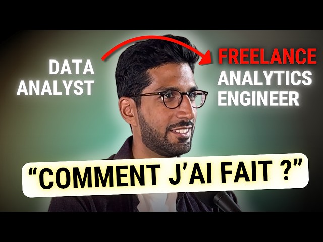 Ex-Data Analyst, il est devenu Analytics Engineer en freelance chez Lacoste