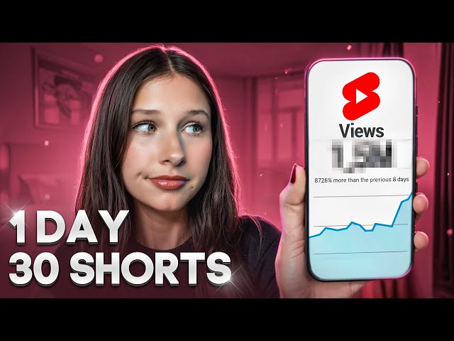 Create 30 YouTube Shorts In One Day