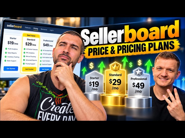 Sellerboard Pricing & Price Explained: Cost Of Plans, 3,000+ Orders, Features & Extended Free Trial