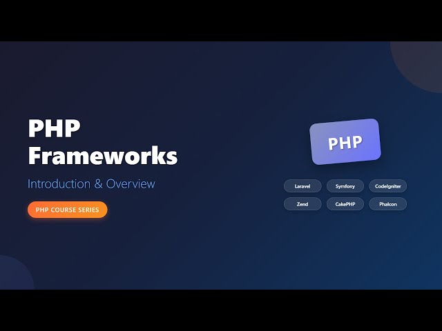 PHP Frameworks Explained for Beginners: Laravel, Symfony & More!