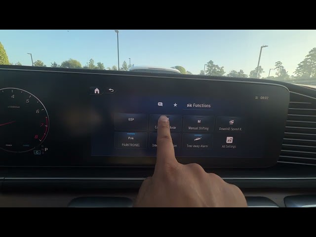 How to Put Your Mercedes-Benz in Car Wash Mode