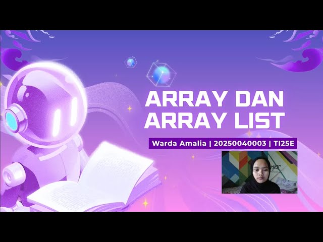 Tugas Algoritma || Array & Array List