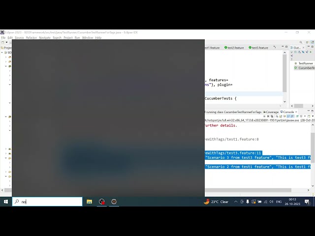 Selenium Cucumber BDD Framework with Java and TestNG| Run Tests with Maven commands from CommandLine