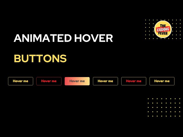 Create Stunning Hover Button Animations with CSS: Free Source Code Included!