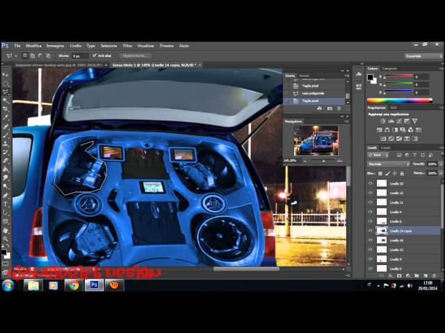 Volkswagen Touran Virtual Tuning Photoshop